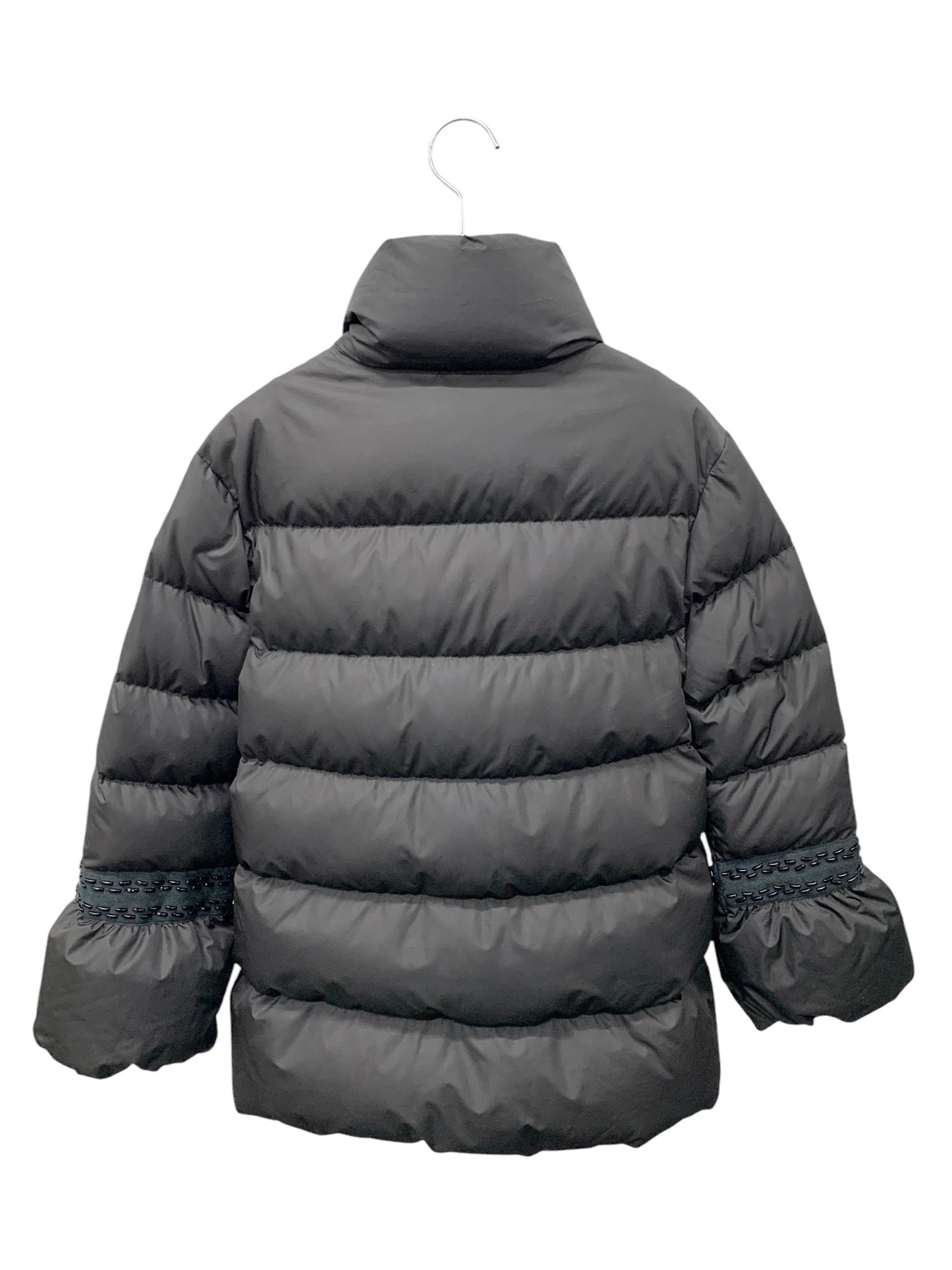 モンクレール BARROUDE GIUBBOTTO H20931A0002659632 ダウンジャケット 00 ブラック スタッズ ‘22 ITIADPCKXNQ2