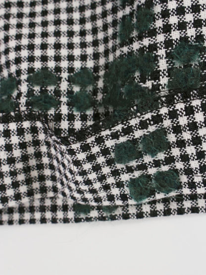 トッカ OPTOKW0450 ワンピース 2 ブラック 素材切替 千鳥柄 ITKDYM9UYBNQ