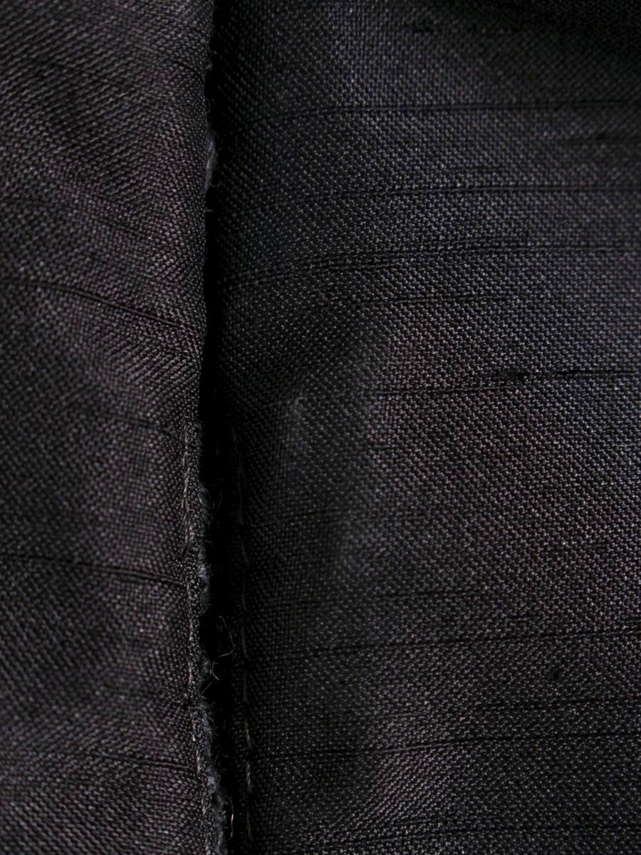 ハロッズ 11500151 ノーカラージャケット 2 チャコール レース ITH8E8GQ9QS2