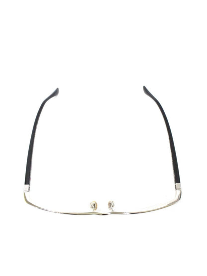 スタルクアイズ PL0001 メガネフレーム シルバー 0024カラー コンビフレーム スクエア ITPPE1OSR3CL