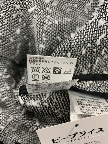 エムズグレイシー 110113 チュニック 38 ブラック サマーツイードチュニック ITB5OA1174LK