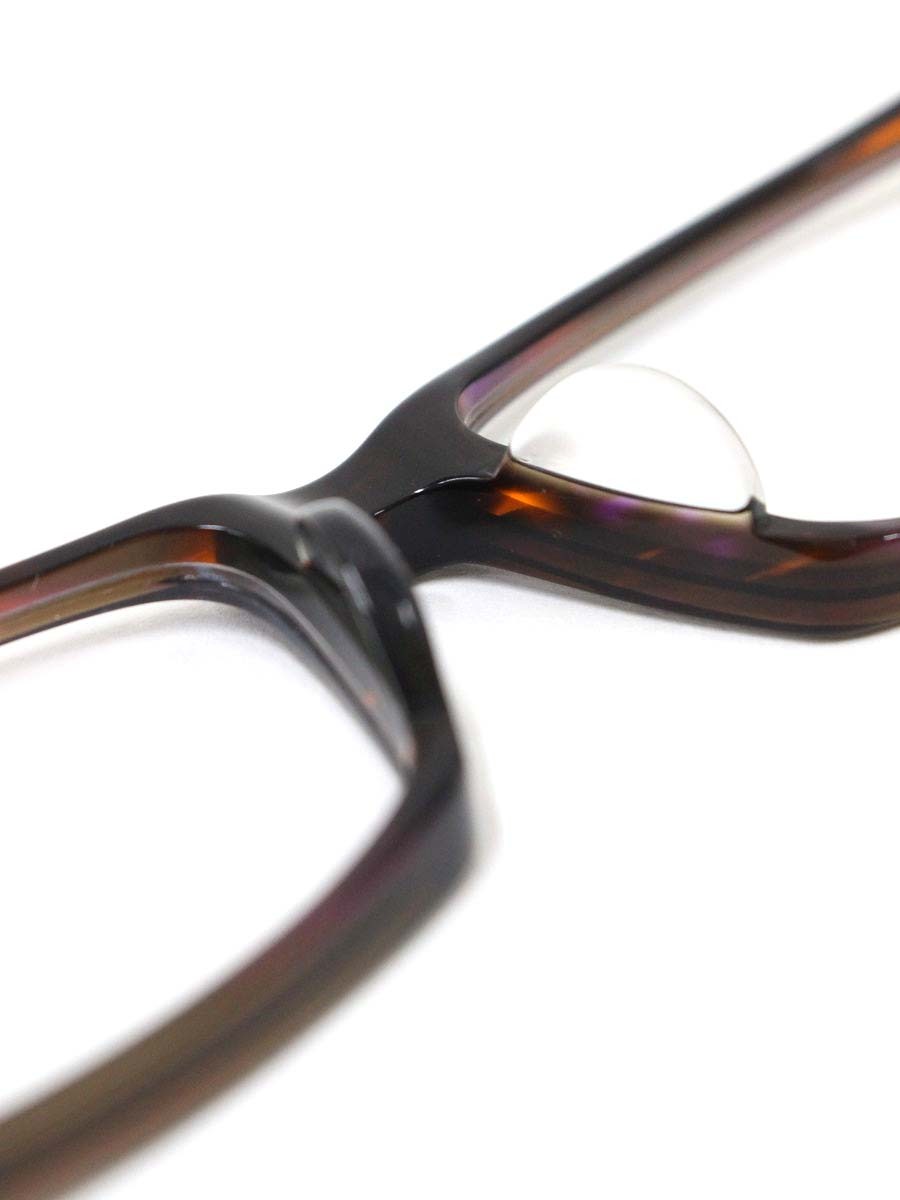プラスミックス PX-13281 眼鏡 メガネ ブラウン セルフレーム フルリム スクエア ITWOSVHNBL98