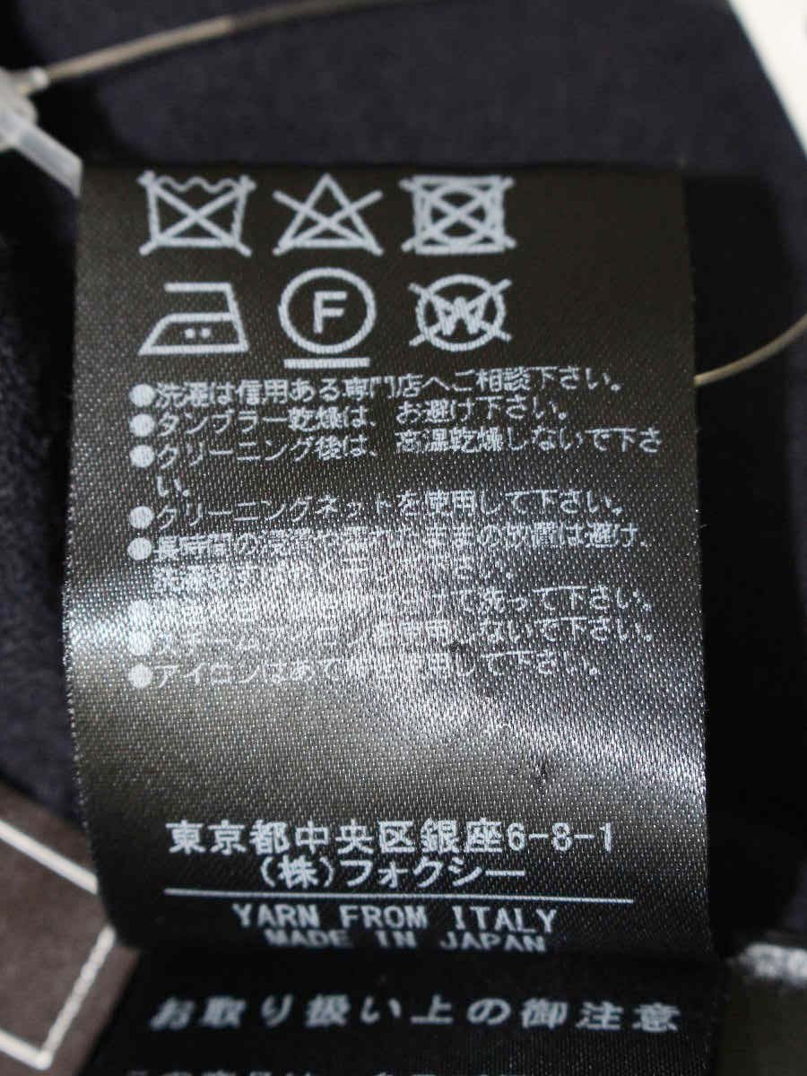 フォクシーブティック 38771 ワンピース 40 ネイビー ニット ITZSEEPCOP4W