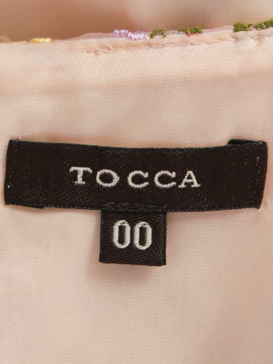 トッカ OPTOHW0320 ワンピース 00 ピンク フラワー 刺繡 IT3BBS1G4B40