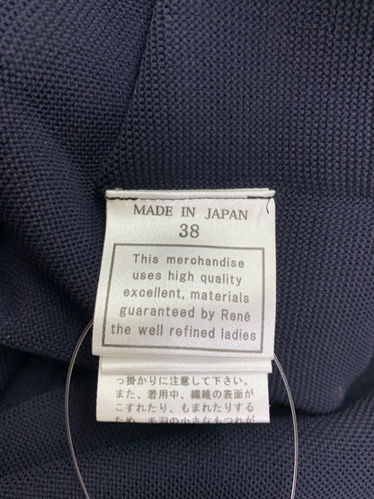 ルネ 6612280 38 ネイビー サマーニット ワンピース ITVQIO84NDE4
