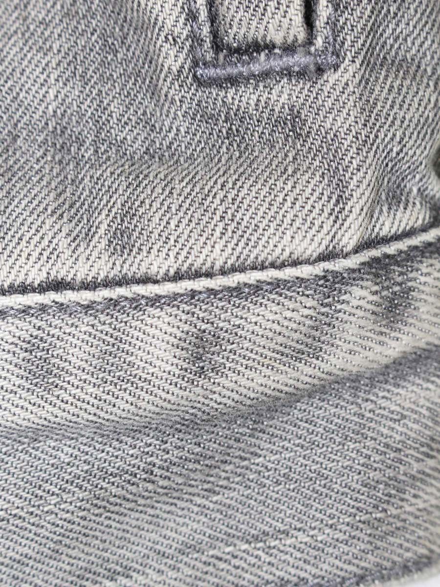 オールセインツ 193005R デニムジャケット XS グレー ダメージ加工 IT7I0Z9TG1W0