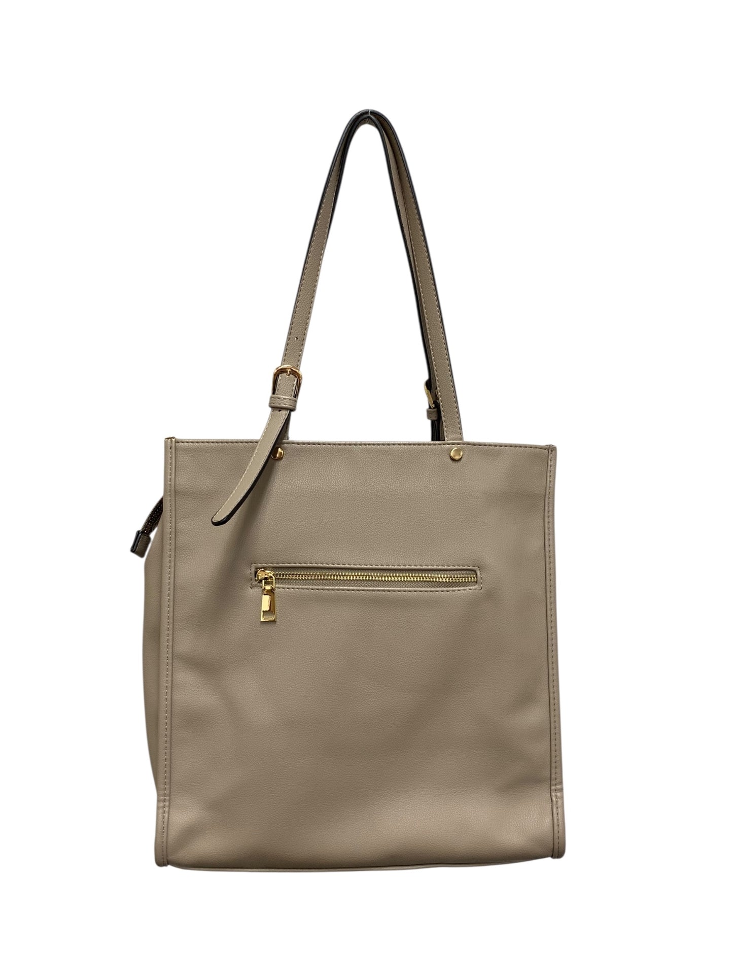 エムズグレイシー 294113 トートバッグ グレージュ リボン付き スクエアバッグ IT66QGSJYGF0