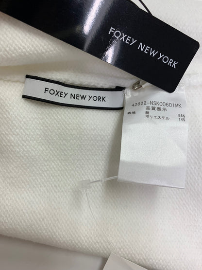 フォクシーニューヨーク Regine レギーネ 42622 カーディガン 38 ホワイト ITHD22Z3SL28