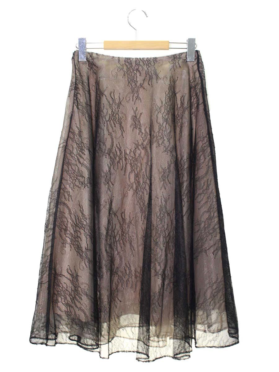 セルフォード CWFS214001 スカート 36 ベージュ レース ITO2W2JIXCRG