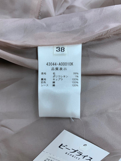 フォクシーブティック Dress Rose Latte 43044 ワンピース 38 グレー チェック柄 ウール混 IT8L1F0PCAKW