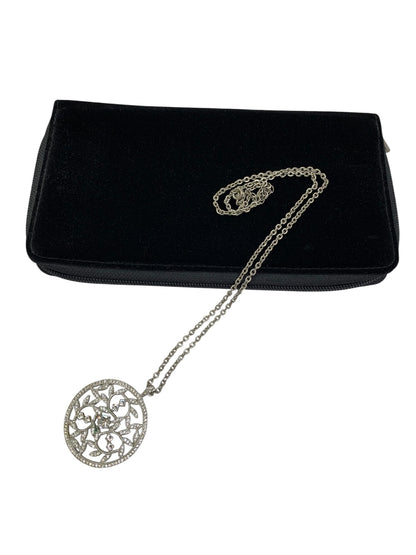 フォクシーブティック NECKLACE CRYSTAL MOON 25772 ネックレス シルバー ITMVJG2NBHU6