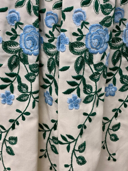 エムズグレイシー Flower pattern Embroidery Dress 911307 ワンピース 38 ベージュ IT47LRIVDRQS