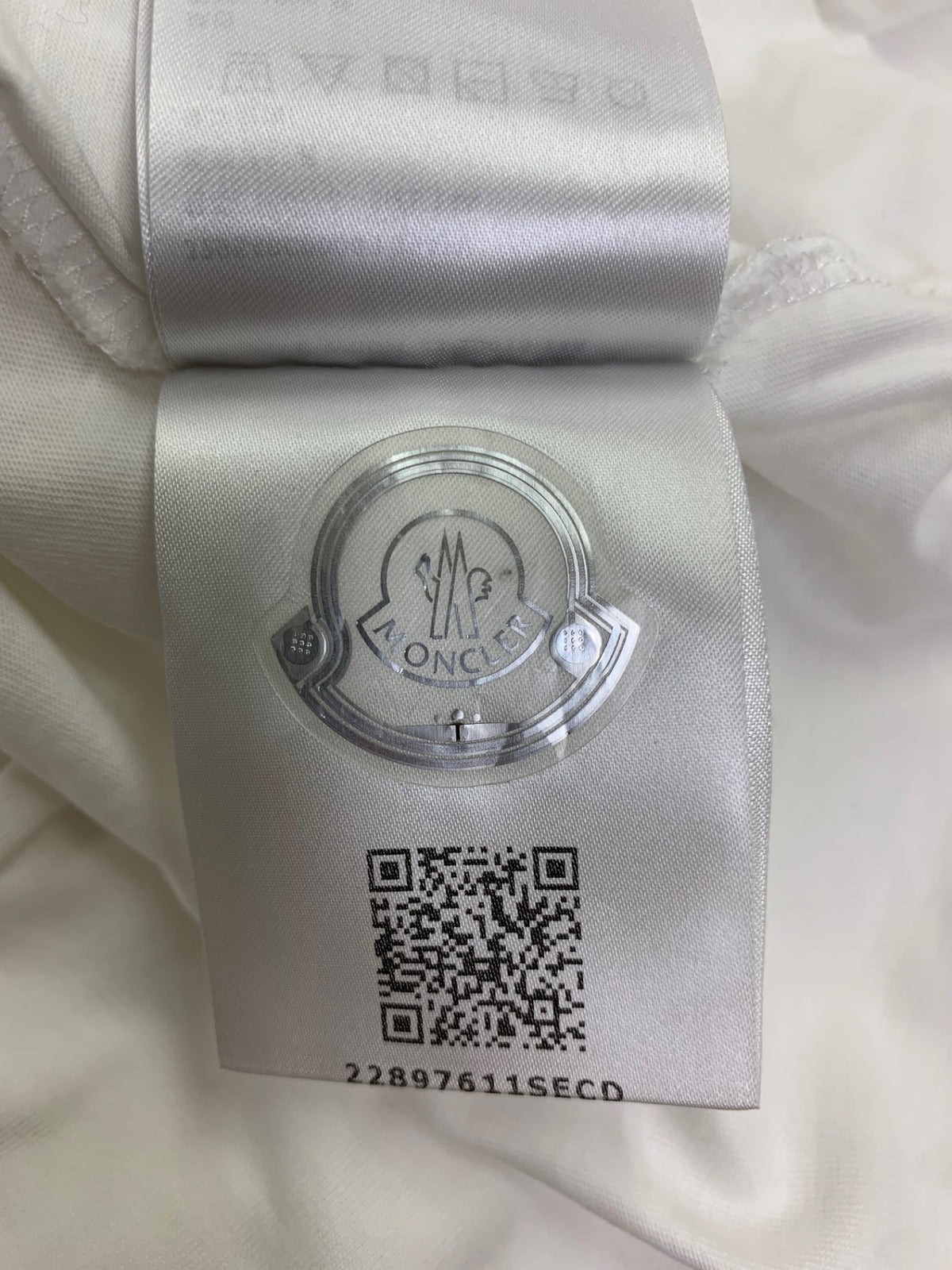 モンクレール MAGLIA MANICHE CORTE SS T-SHIRT  Tシャツ 14A ホワイト ITSSDH6RDD74