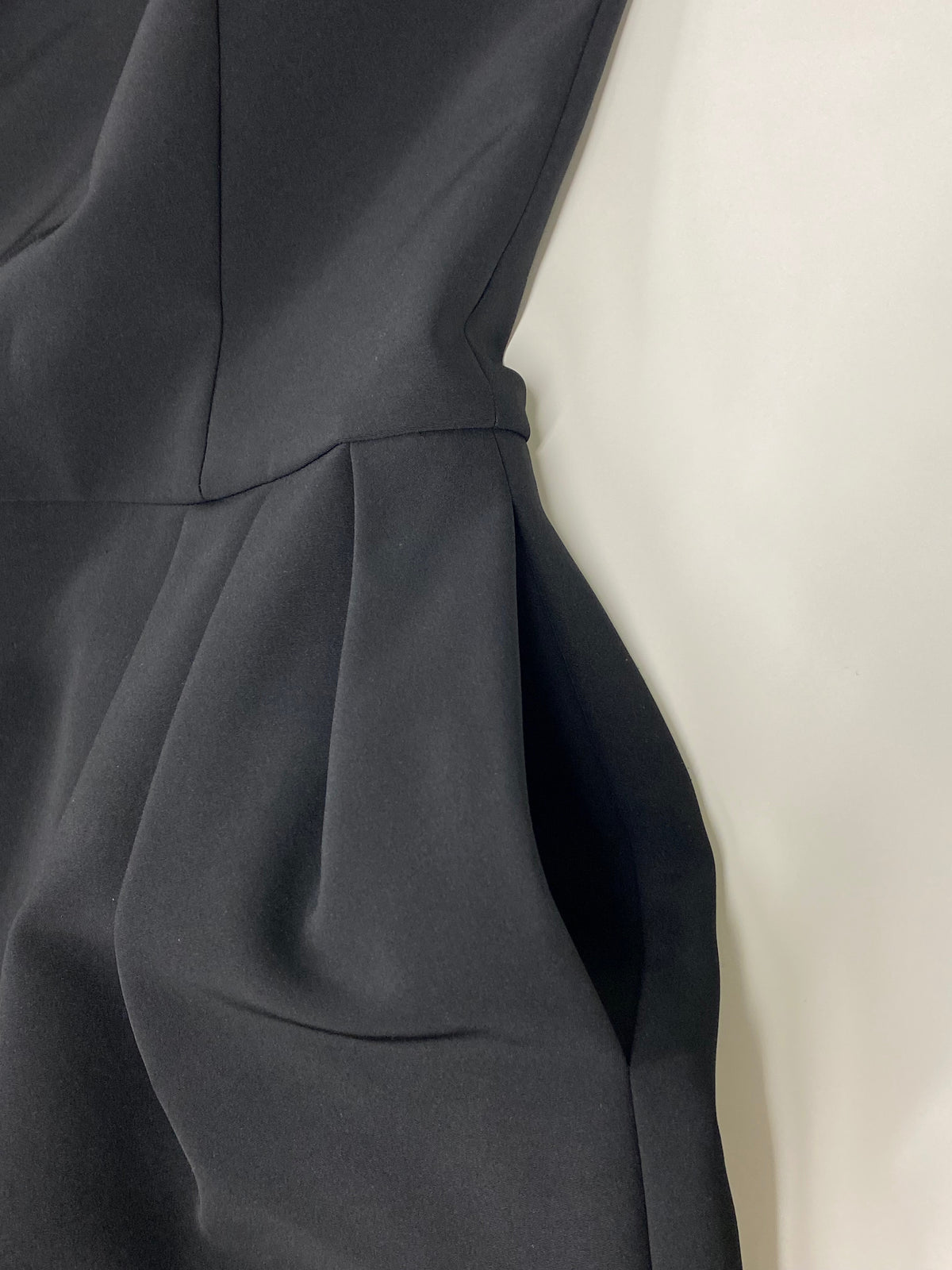 フォクシーニューヨーク Tuck Cocoon Dress 34096 ワンピース 38 ブラック 2017年増産品 ITQ581DKS9DD