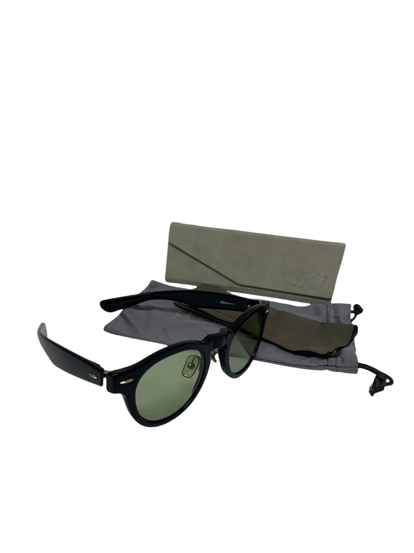 フォーナインズ feelsun F-57NP サングラス ブラック セルフレーム フルリム ボストン ITHUCMVRZ1YA