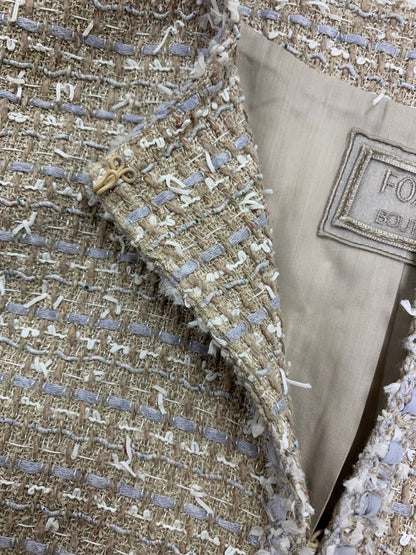 フォクシーブティック Jacket Fiore 43253 ジャケット 40 ベージュ ツイード ITS2DISMWW2O