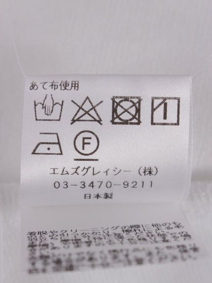 エムズグレイシー 女の子モチーフロングカットソー 415310 40 ホワイト ITRNOQHMZEXK