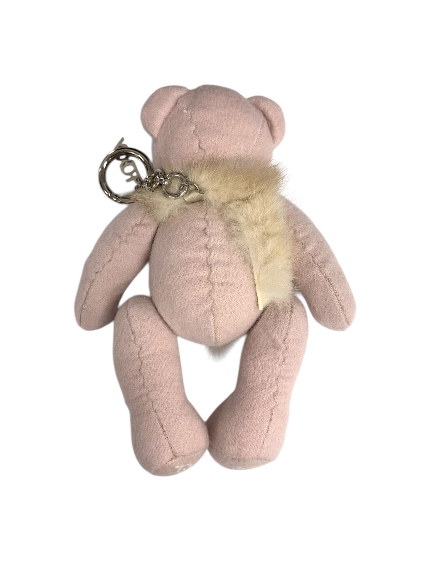フォクシーブティック キーホルダー ピンク クマ カシミヤ ミンク 受注会ノベルティ ITKMRZONOL60