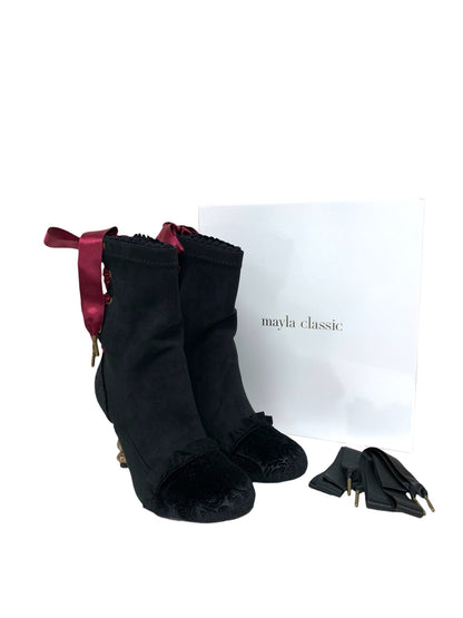 マイラクラシック Noir ノワール ブーツ 34 ブラック 完売品 ITPL006BKXGK