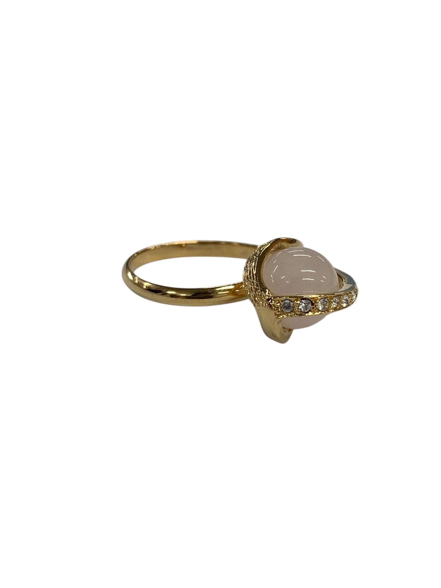 グロッセ 指輪 ゴールド ラインストーン フェイクパール ITDQXP43NVJ6