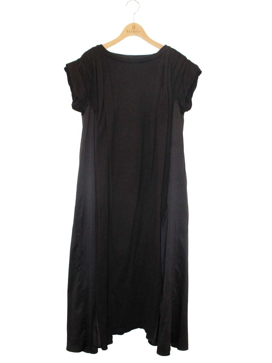 レキサミ ワンピース 2 ブラック 異素材ミックス IT8QD3M80PCG 【SALE】