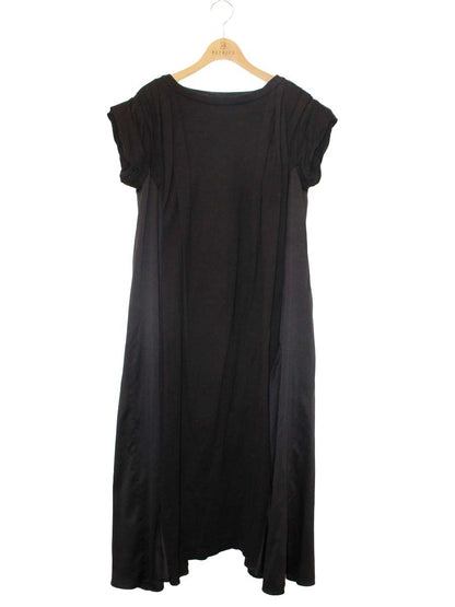 レキサミ ワンピース 2 ブラック 異素材ミックス IT8QD3M80PCG 【SALE】