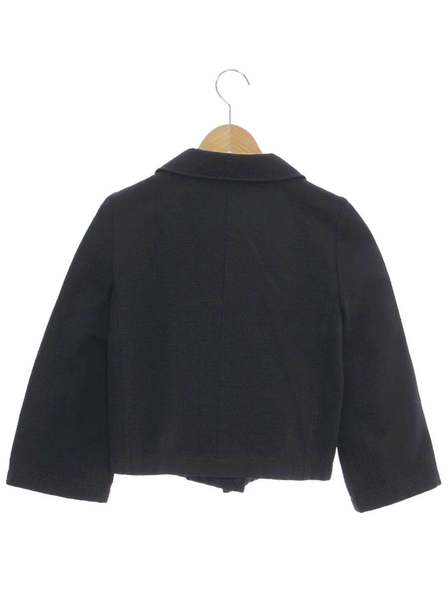 トゥービーシック UC504-340-09 ブルゾン 40 ブラック 3B ショート丈 ITQ84QERHJYI 【SALE】