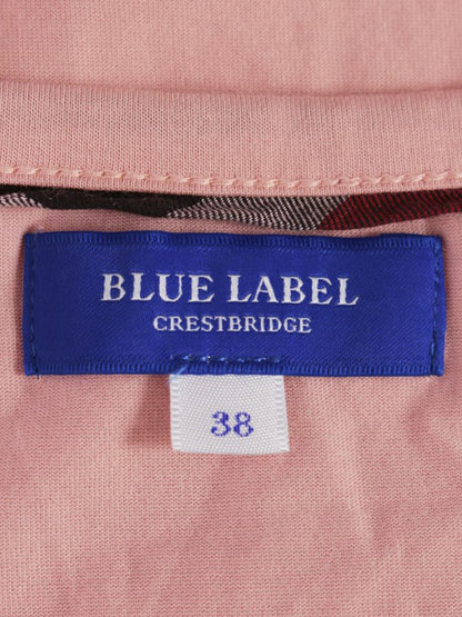 ブルーレーベルクレストブリッジ 55P16-382-13 Tシャツ 38 ピンク ストレッチ IT0FCL1TIM6S