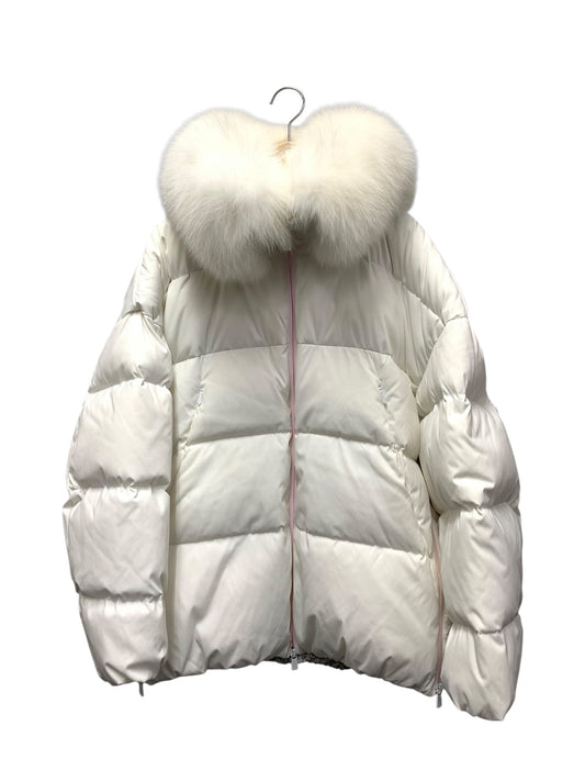 タトラス LTLA20A4179 ダウンジャケット 04 ホワイト フォックスファー ITIFFIQ4HFXW