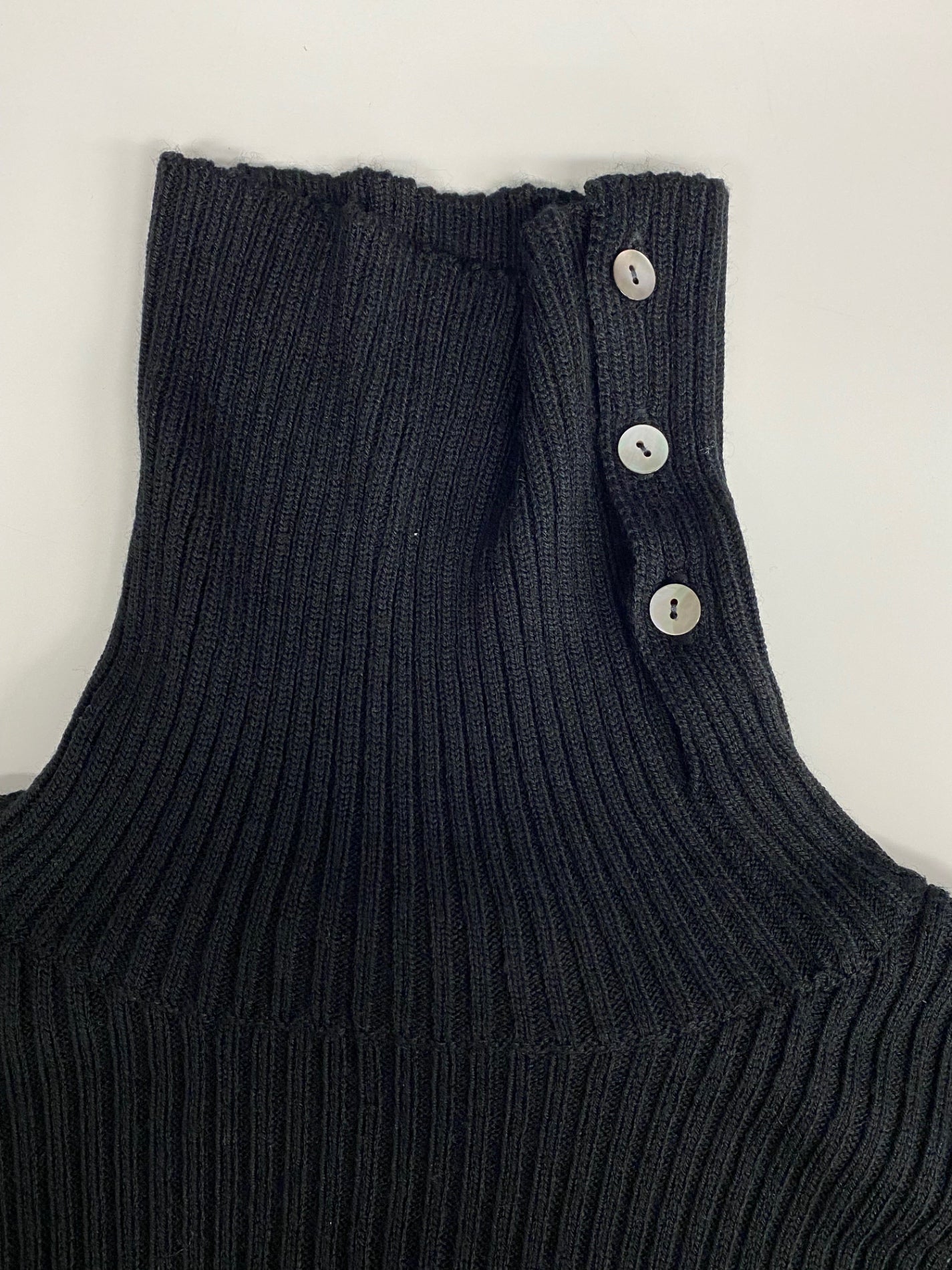エムズグレイシー 418611 ニット 40 ブラック ロゴ 刺繍 タートル IT5K2GK1K0YD