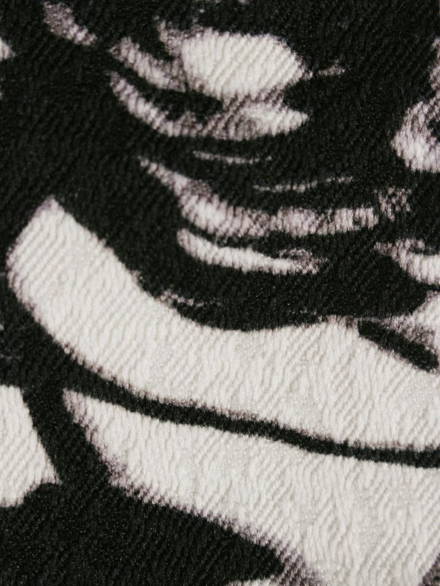 エムズグレイシー 0598 スカート 38 ホワイト フラワーモチーフ 水彩画風 ITAFOX8A7LQA