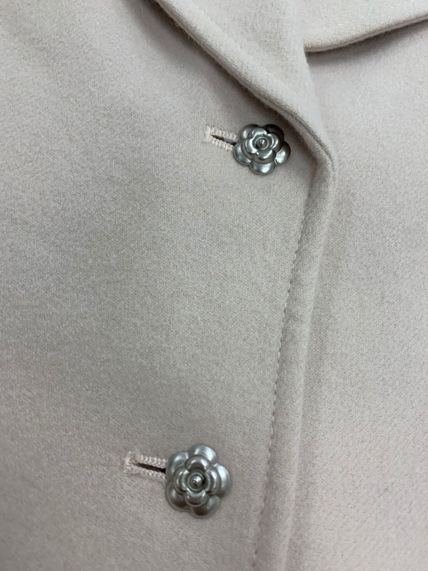 ルネ 6238060 コート 36 ピンク ウール ロング IT55WBGL3CMW