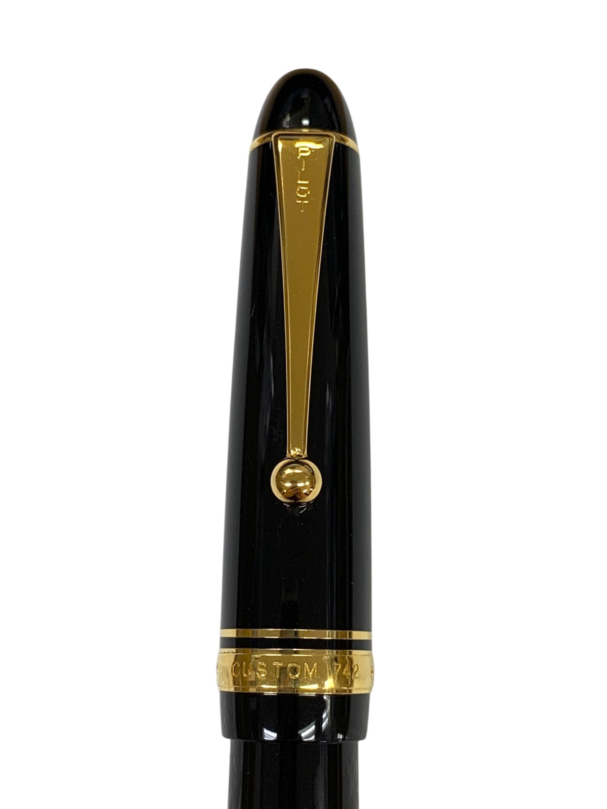 パイロット 万年筆 カスタム742 ブラック FM 14K ITNJMN04GJ60