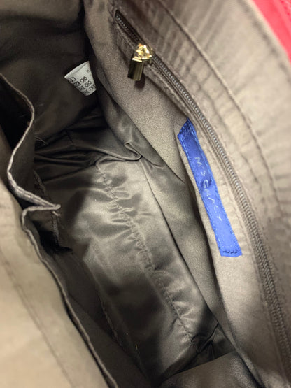 エムズグレイシー 774518 ハンドバッグ レッド リボン クロコ型押し IT0NOF0XLG2E