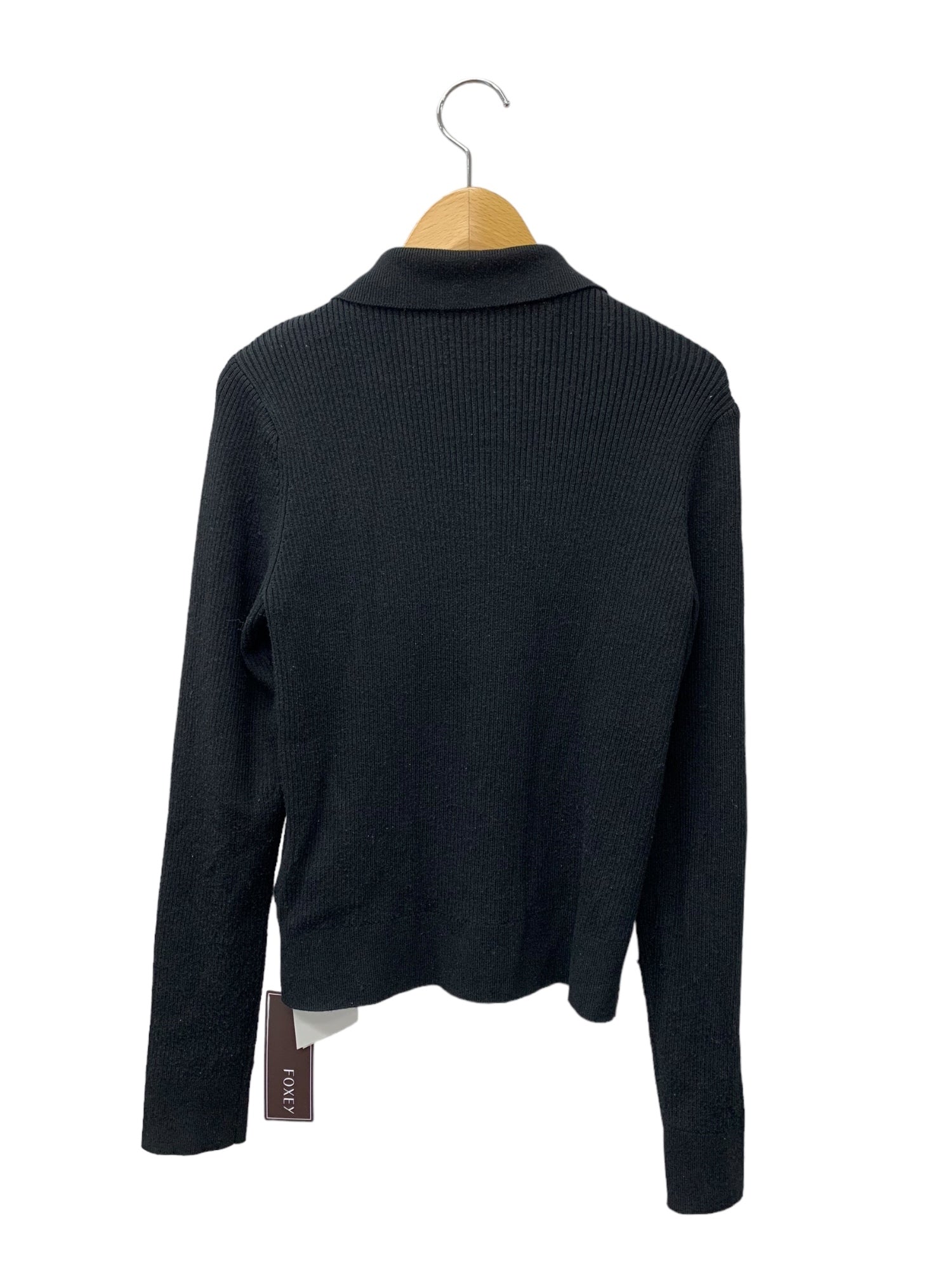 フォクシーブティック KNIT TOP RIO 44126 ニットトップス 38 ブラック | 中古ブランド品・古着通販ビープライス