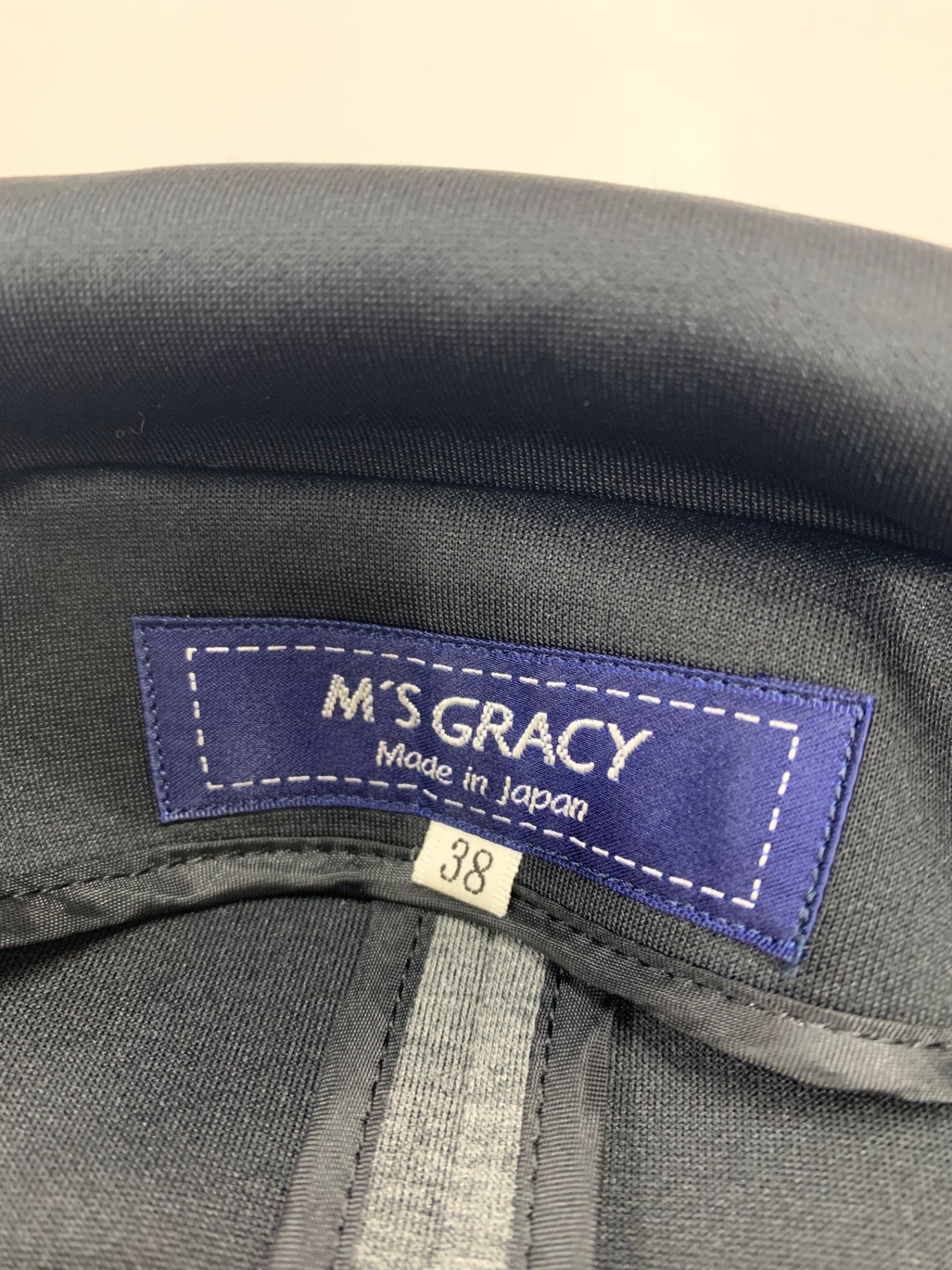 エムズグレイシー 111525 コート 38 グレー ボンディング フード ITM7IFHDG5WK