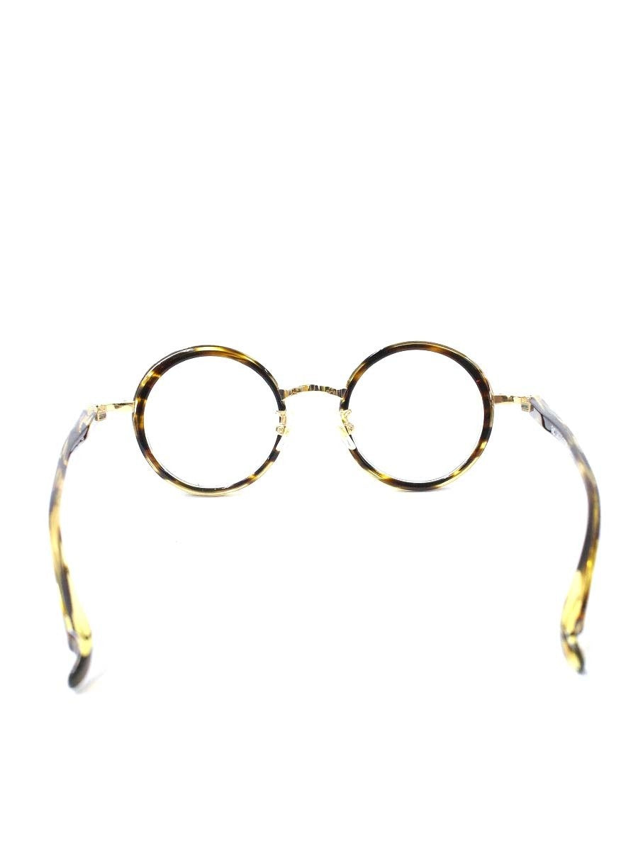 ファクトリー900 RF051 メガネ ブラウン コンビフレーム フルリム ラウンド（丸メガネ） ITSKDFDBK6TE