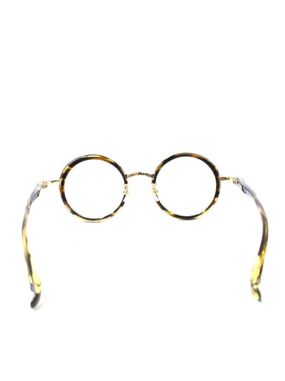 ファクトリー900 RF051 メガネ ブラウン コンビフレーム フルリム ラウンド（丸メガネ） ITSKDFDBK6TE