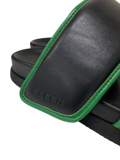 キャバン CABaN by Patricia Urquiola パイピングダブルストラップサンダル 49013101006 41 ブラック ITYAZ9NK8I58 【SALE】