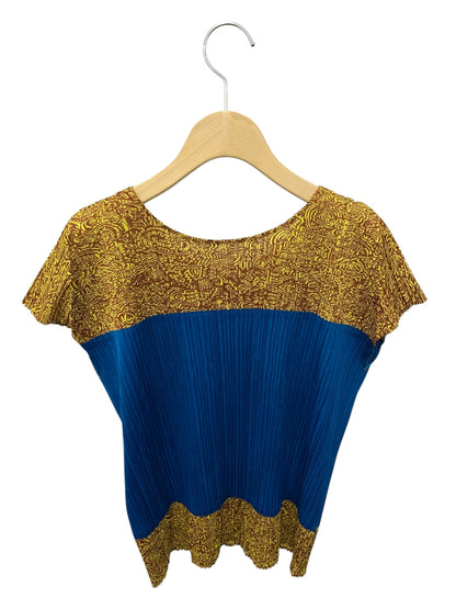 プリーツプリーズイッセイミヤケ PP91-JK731 トップス アジアン柄 3 マルチカラー ITHWIEJ34VWO 【SALE】