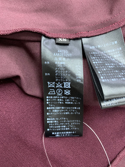 アディアム Rosemary ローズマリー 44793 ニット XS ワインレッド プリーツ ITEJ8FZNTN3Z