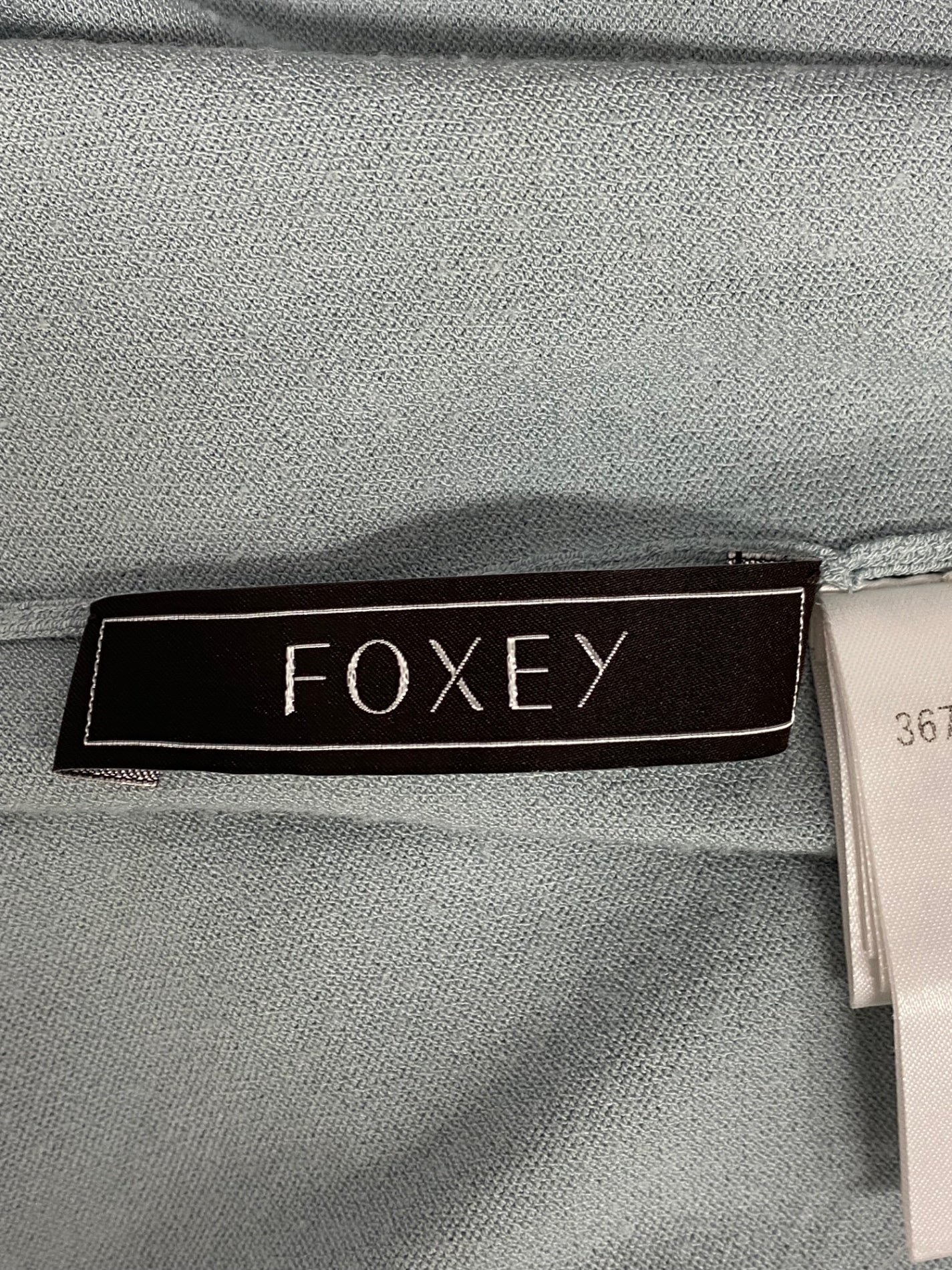 フォクシー 36756 カーディガン 38 ブルー ITU5M26C4F6S