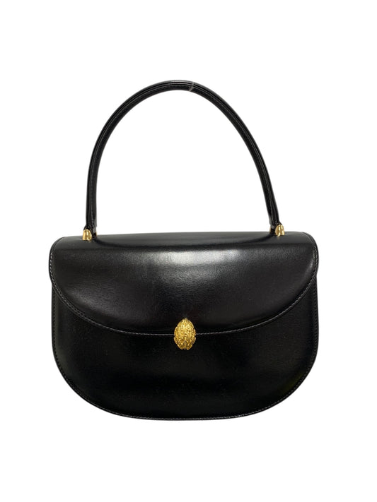 和光 ハンドバッグ ブラック レザー IT6W1BKJP8KK