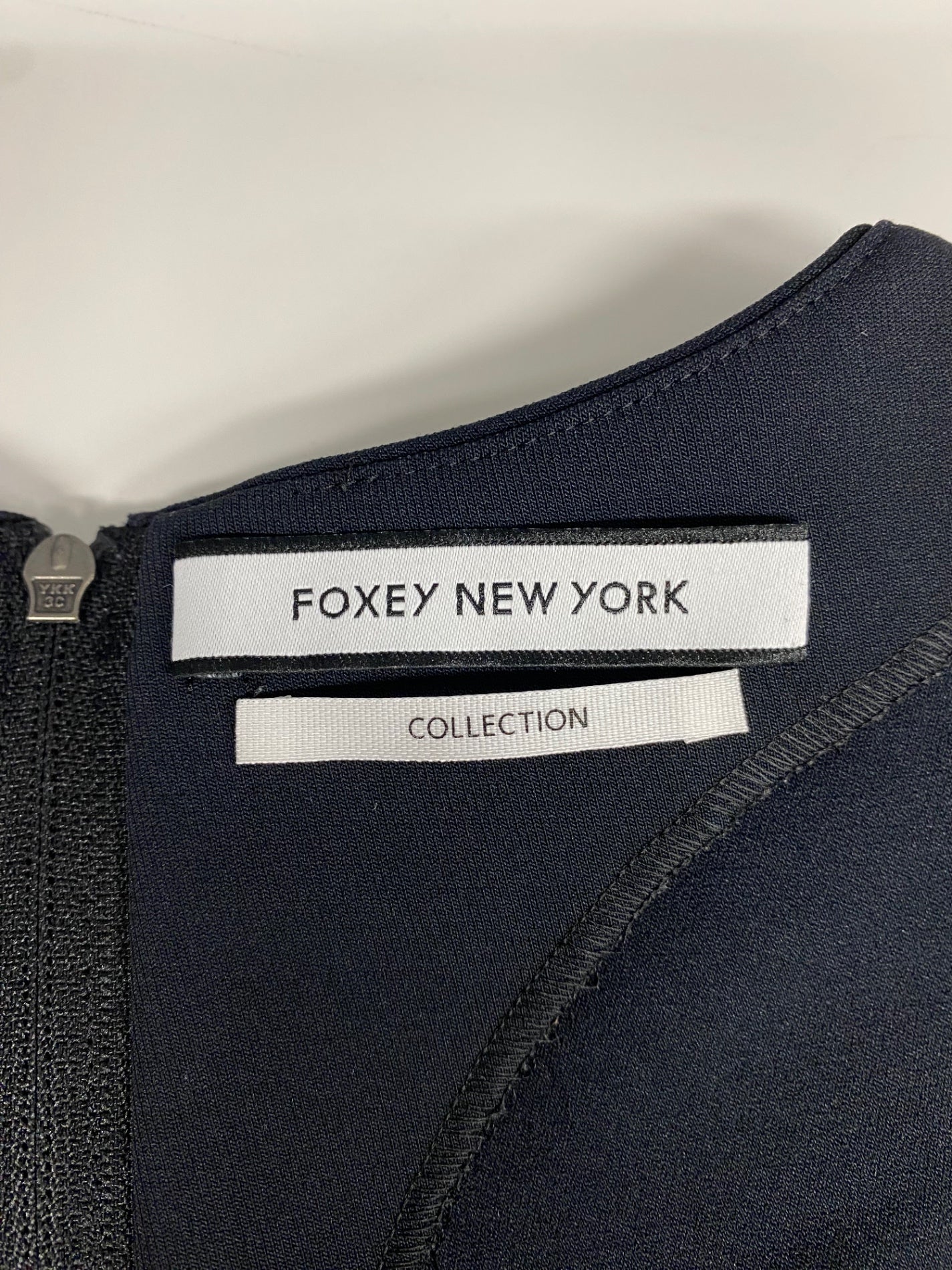 フォクシーニューヨーク collection 36379 カットソー 40 ブラック チェック ITL16V6BTG32