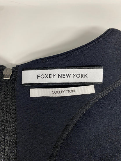 フォクシーニューヨーク collection 36379 カットソー 40 ブラック チェック ITL16V6BTG32
