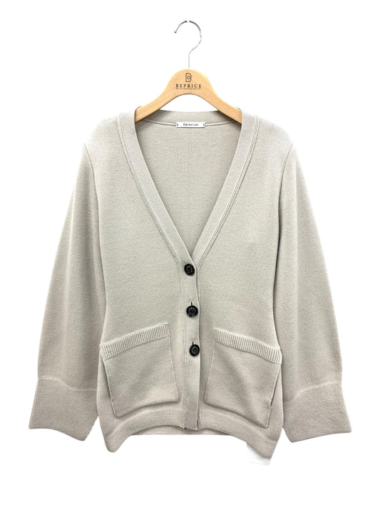 デイジーリン しっとりウールカーディガン アップタウンレディ 06737 38 グレージュ ITKEXR17VT2I 【SALE】