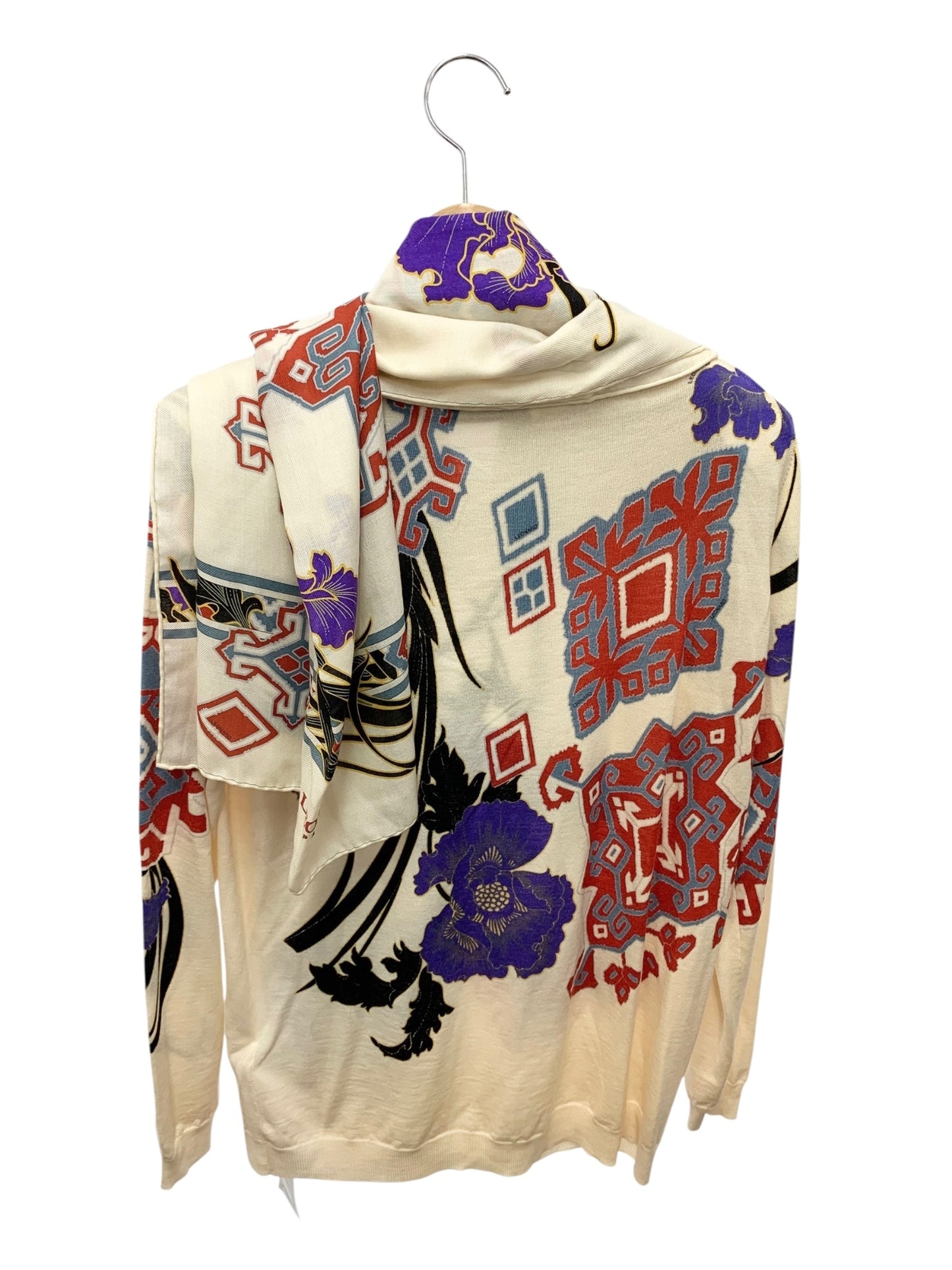 レオナールパリ 0487717 ニットセーター F ベージュ ウール ITBWP4Z060TN