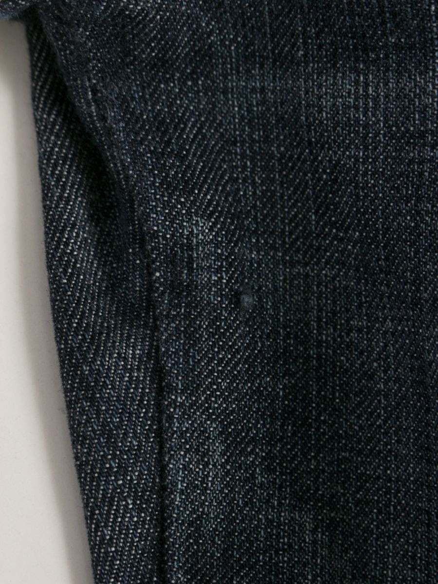 バーバリーブルーレーベル FQ549-289-30 デニムパンツ 23 ネイビー クロップド ITKDT5UIC0NI