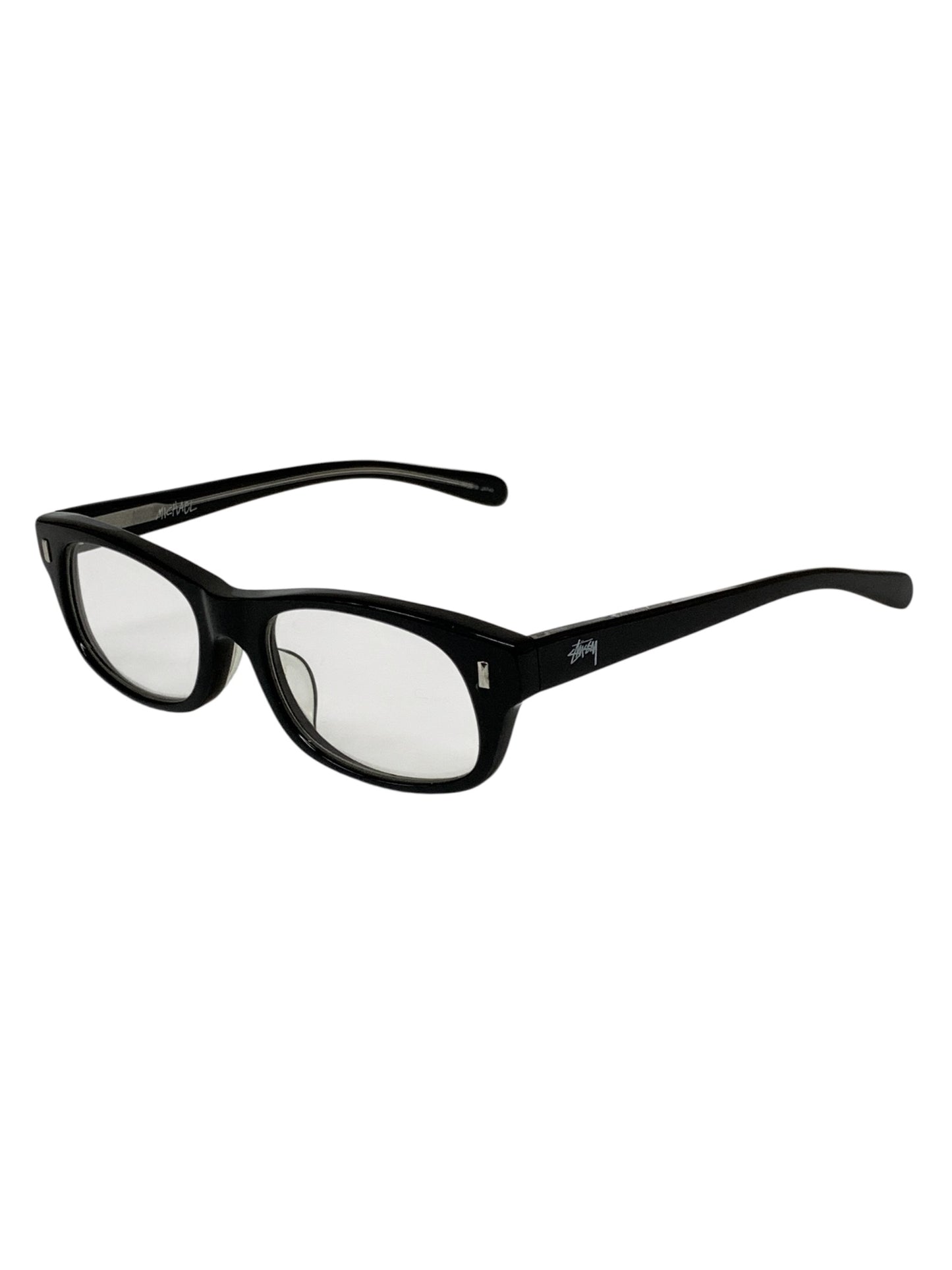 ステューシー オールド stussy eyegear MICHAEL ブラック 日本製 ITFLJHBFTSSC