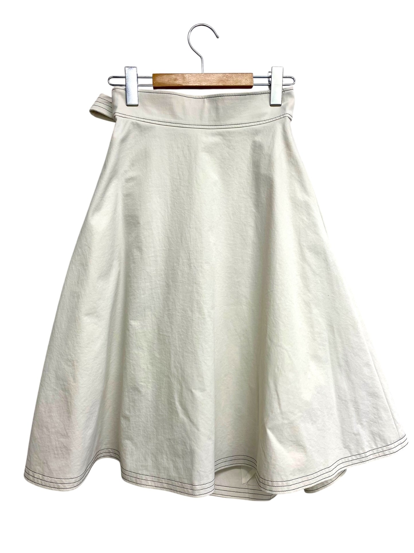 エムズグレイシー Asymmetry Skirt 917136 スカート 36 ホワイト アシンメトリー ITFBKCTKJSGS